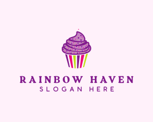 Sweet Cupcake Muffin  logo design