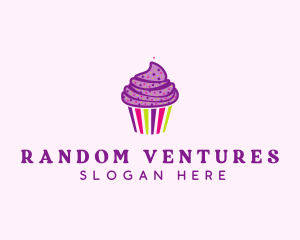 Sweet Cupcake Muffin  logo design