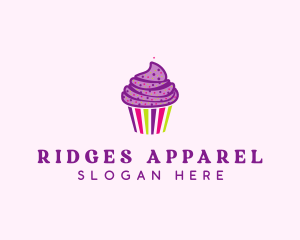 Sweet Cupcake Muffin  logo design