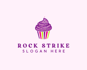 Sweet Cupcake Muffin  logo design