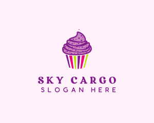 Sweet Cupcake Muffin  logo design