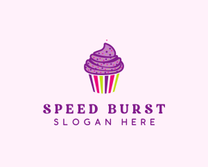 Sweet Cupcake Muffin  logo design