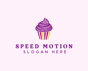 Sweet Cupcake Muffin  logo design