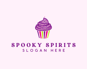 Sweet Cupcake Muffin  logo design