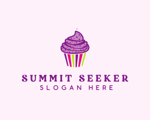 Sweet Cupcake Muffin  logo design