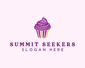 Sweet Cupcake Muffin  logo design