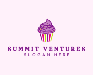 Sweet Cupcake Muffin  logo design