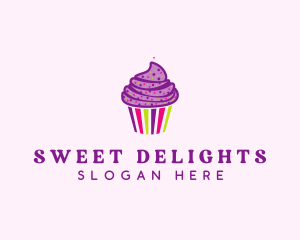 Cupcake - Sweet Cupcake Muffin logo design