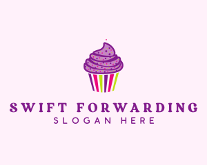 Sweet Cupcake Muffin  logo design