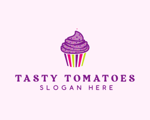 Sweet Cupcake Muffin  logo design