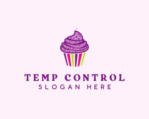 Sweet Cupcake Muffin  logo design