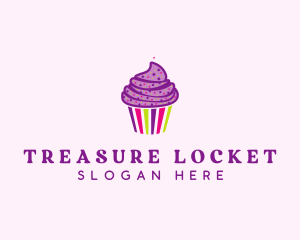 Sweet Cupcake Muffin  logo design