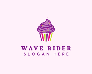 Sweet Cupcake Muffin  logo design