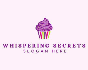 Sweet Cupcake Muffin  logo design