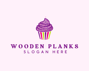 Sweet Cupcake Muffin  logo design