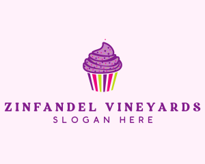 Sweet Cupcake Muffin  logo design