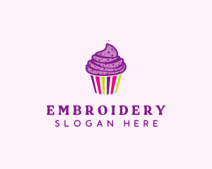 Sweet Cupcake Muffin  logo design