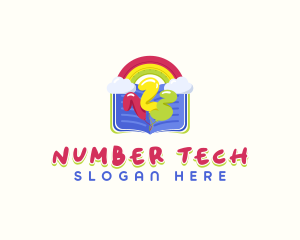 Kindergarten Math Learning logo design