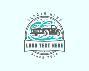 Auto Wash - Car Wash Detailing logo design