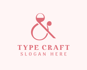 Type - Upscale Ampersand Type logo design