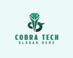 Cobra Snake Serpent logo design