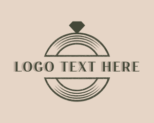 Wedding Ring Jewelry Logo