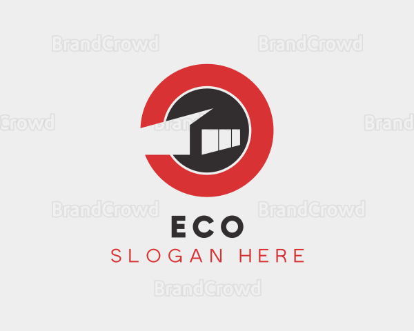 Industrial Building Construction Logo