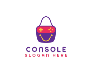 Game Console Bag logo design