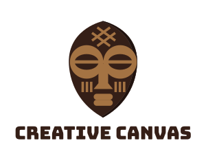 Art - Tribal Art Mask logo design