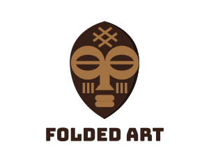 Tribal Art Mask logo design