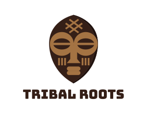 Tribal - Tribal Art Mask logo design