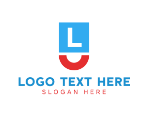 Curves - Simple Geometric Shape logo design