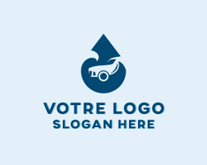 Auto Wash - Auto Vehicle Car Wash logo design
