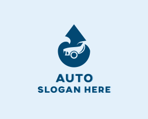 Auto Vehicle Car Wash logo design