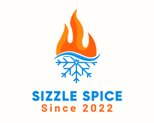Fire Snow Thermal  logo design