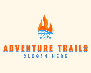 Fire Snow Thermal  logo design