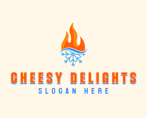 Fire Snow Thermal  logo design