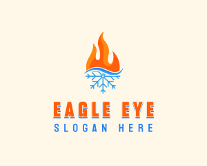 Fire Snow Thermal  logo design