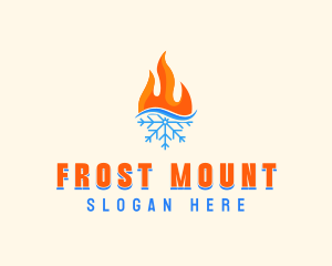 Fire Snow Thermal  logo design