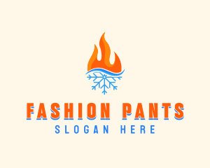 Fire Snow Thermal  logo design