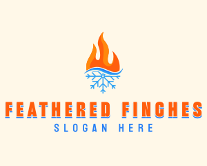 Fire Snow Thermal  logo design