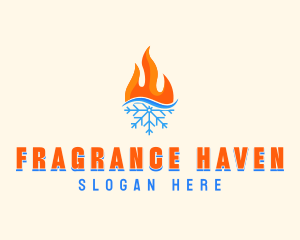 Fire Snow Thermal  logo design