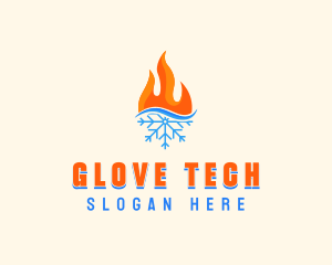 Fire Snow Thermal  logo design