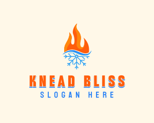 Fire Snow Thermal  logo design