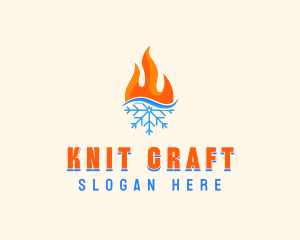 Fire Snow Thermal  logo design