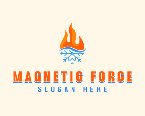 Fire Snow Thermal  logo design