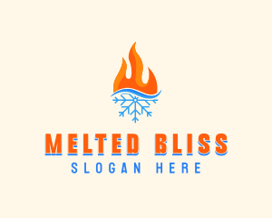 Fire Snow Thermal  logo design