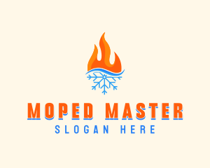 Fire Snow Thermal  logo design