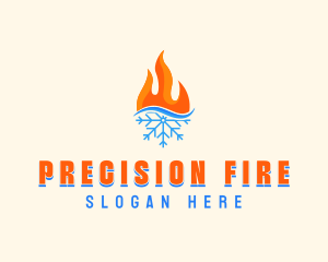 Fire Snow Thermal  logo design