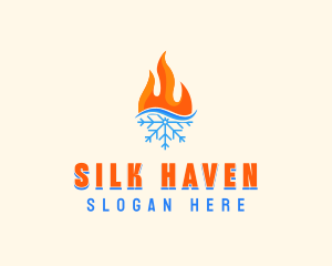 Fire Snow Thermal  logo design